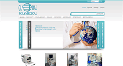 Desktop Screenshot of globalpolymedical.com
